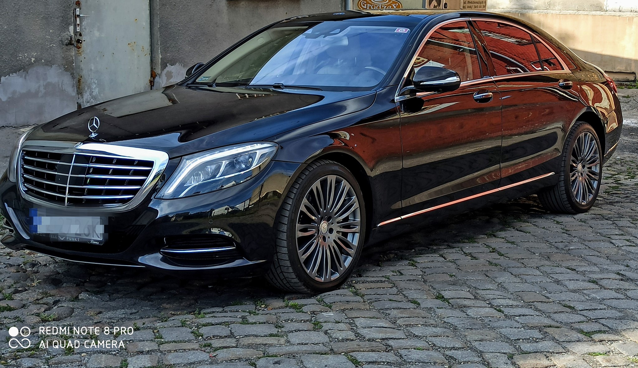 Mercedes W222 korekta lakieru